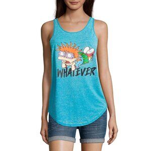 New! Rugrats Whatever Tank Top T-Shirt Nickelodeon Cartoon